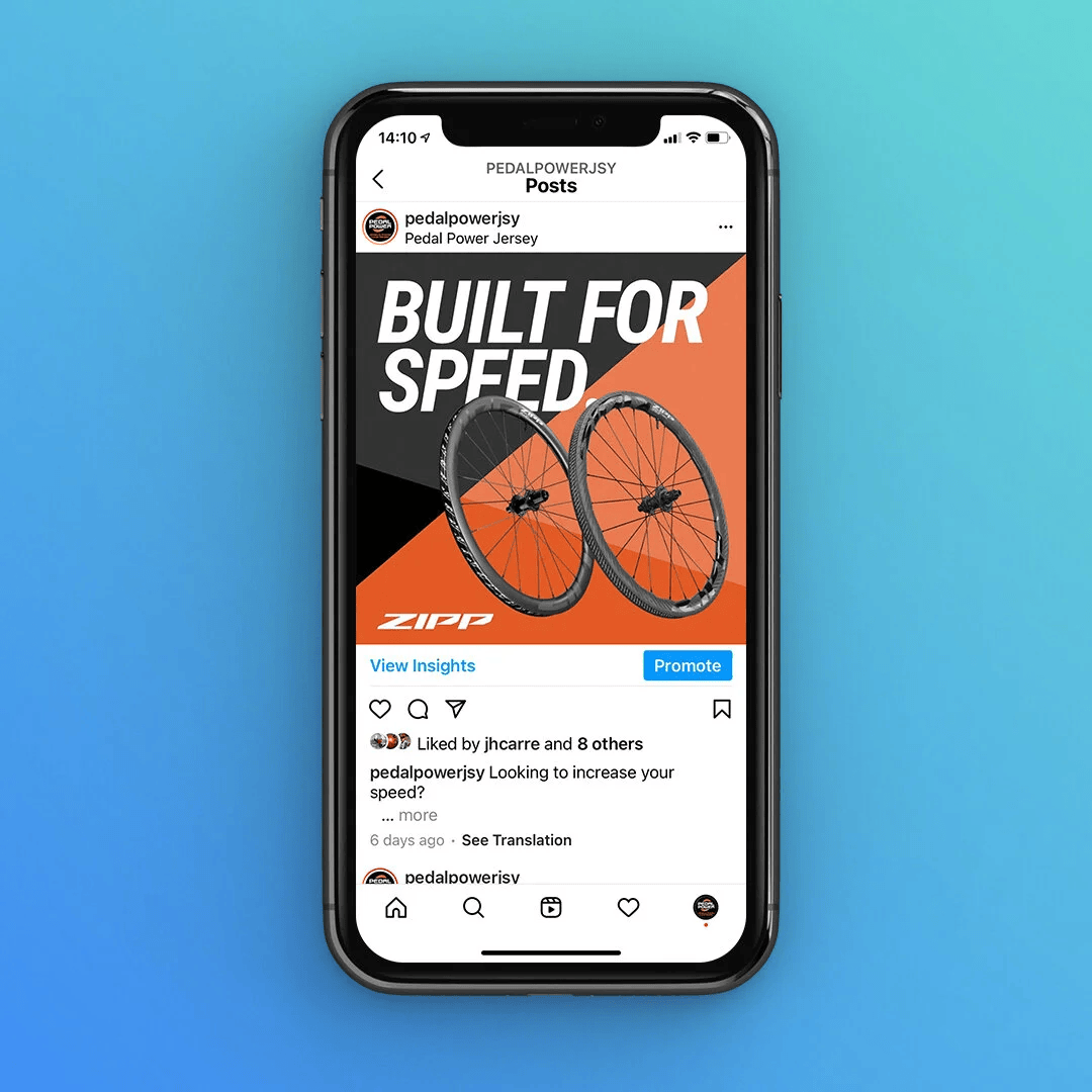 Pedal Power - Social Media Content