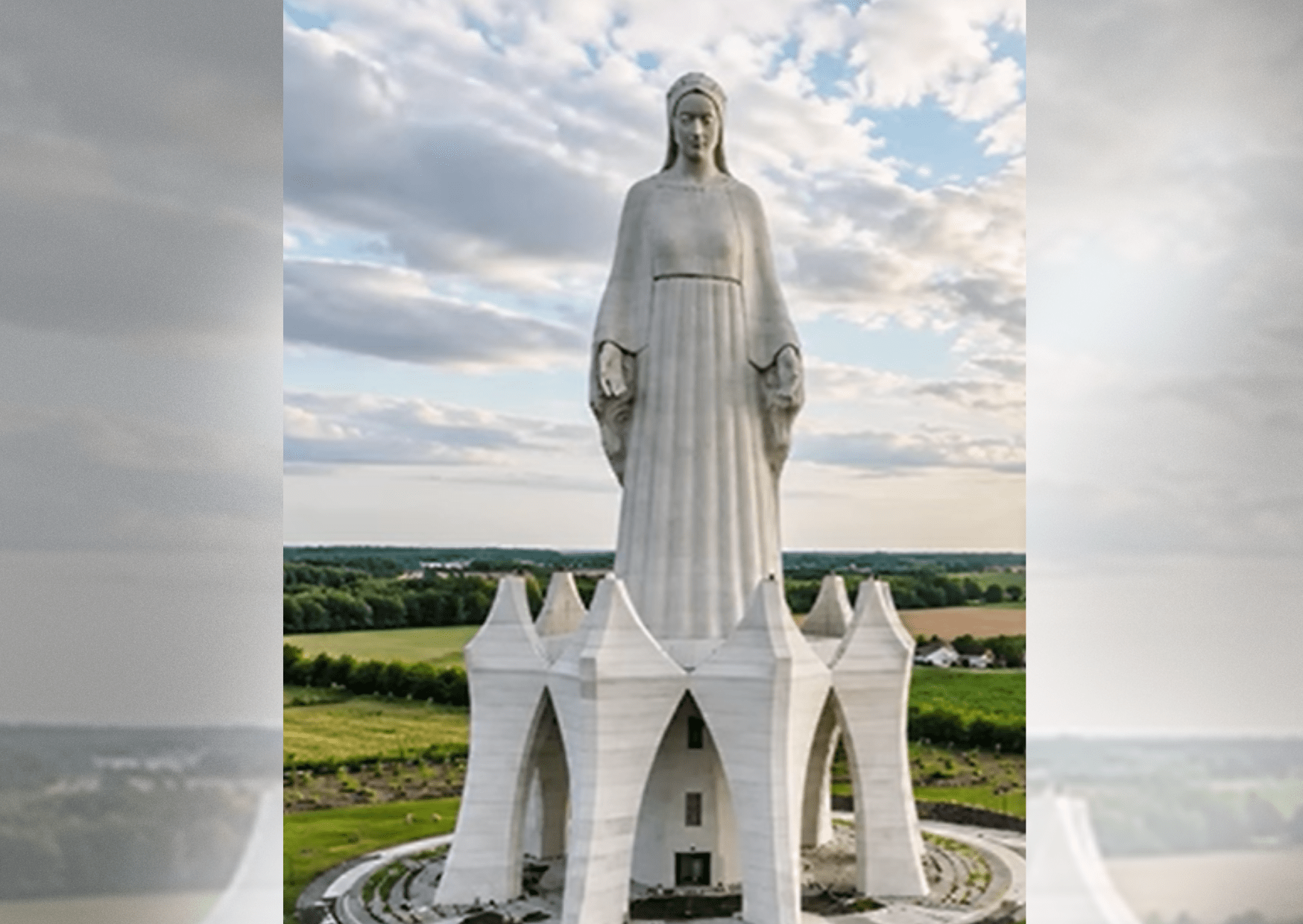 La plus haute statue dédiée à la Vierge Marie en Europe sera inaugurée le 15 août