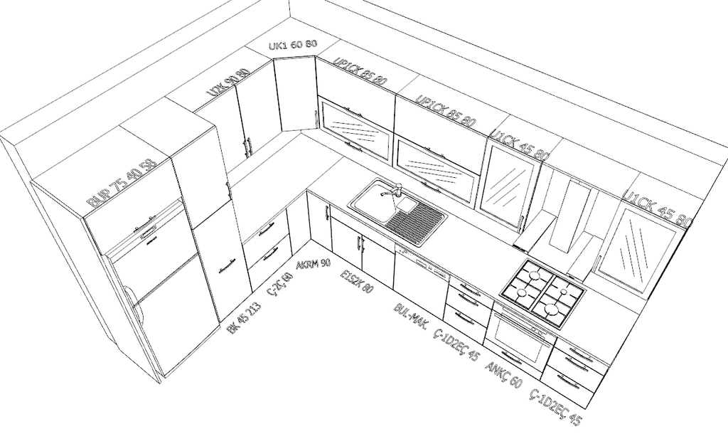 Autocad Buzdolabi Cizimleri Dwg Indir