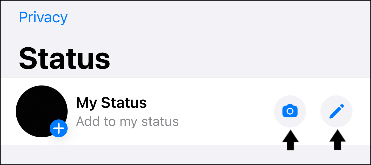 upload a different image/video or type status to fix whatsapp status not uploading