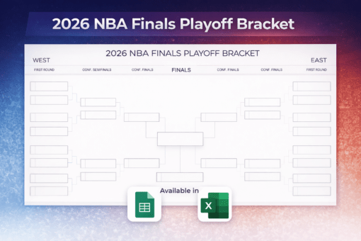 2026 NBA Finals Playoff Bracket Excel Google Sheet PLEXKITS 2026 Nba Playoff Bracket 510x340 