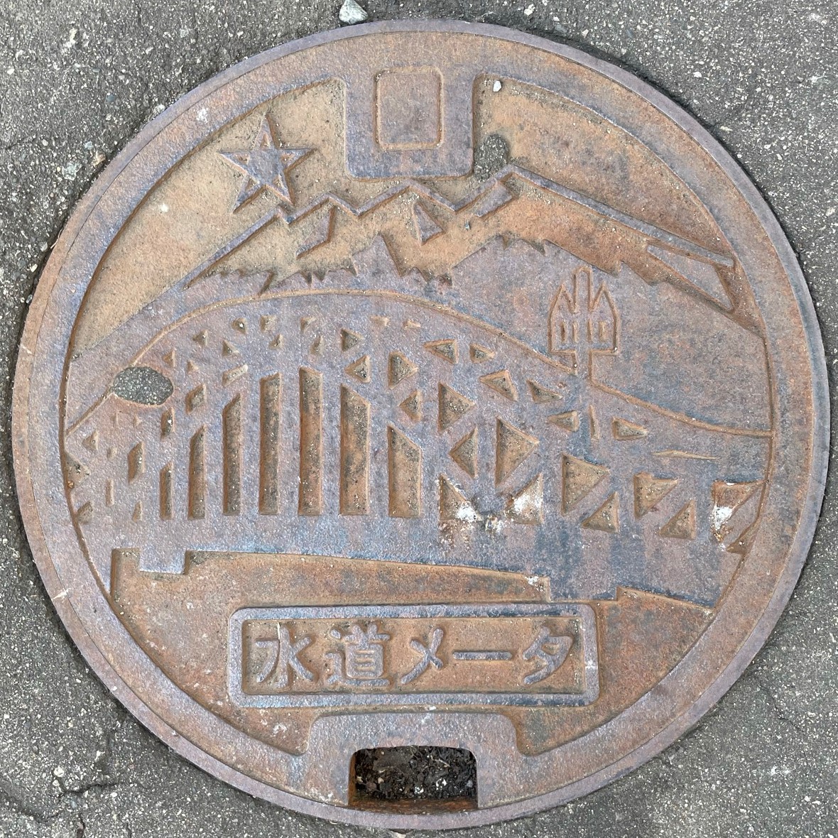 旭川市　マンホール