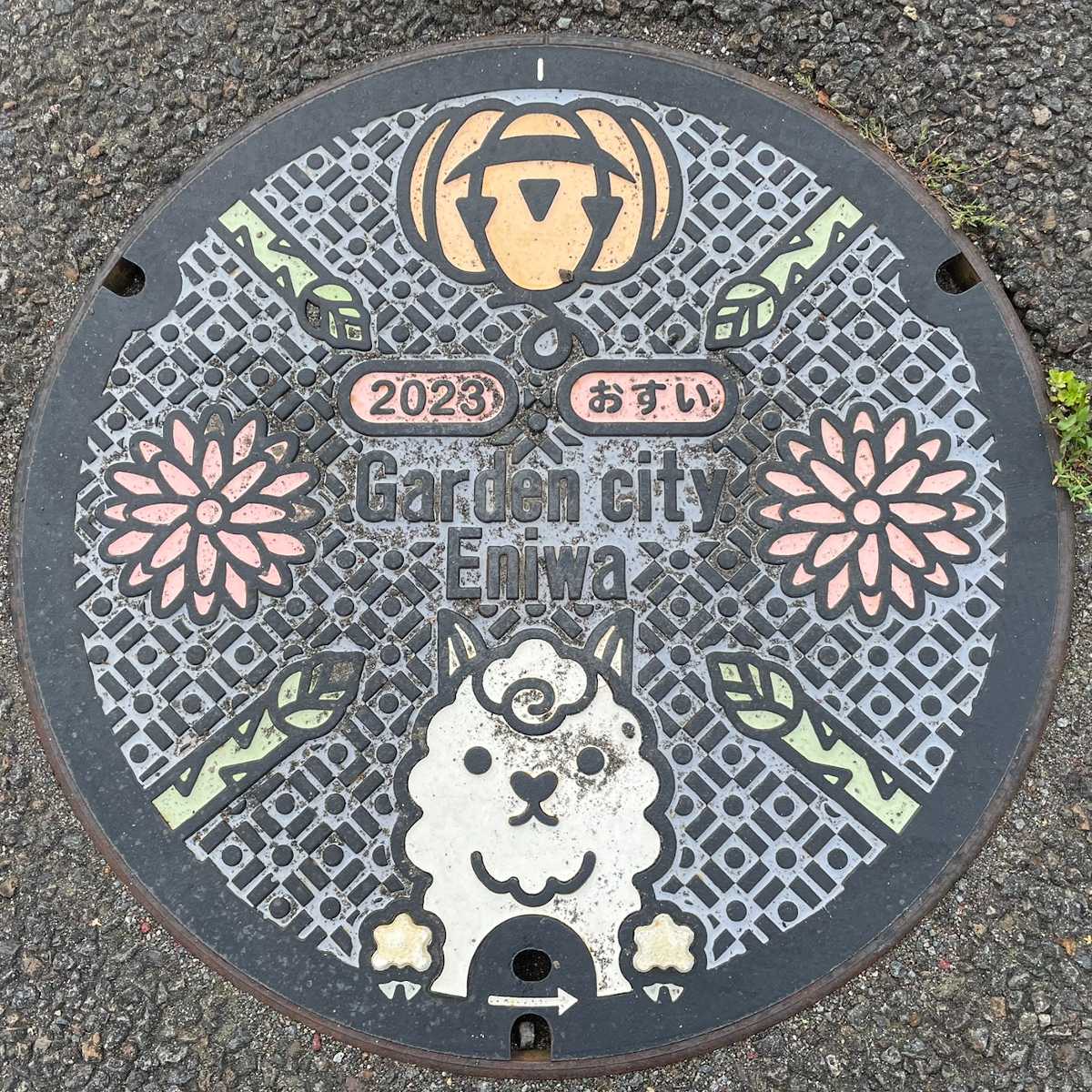 恵庭市マンホール