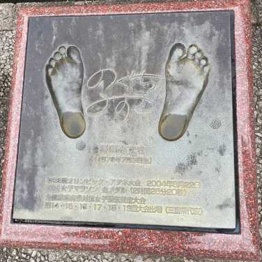 野口みずきさん 足型 野口みずきさん 足型