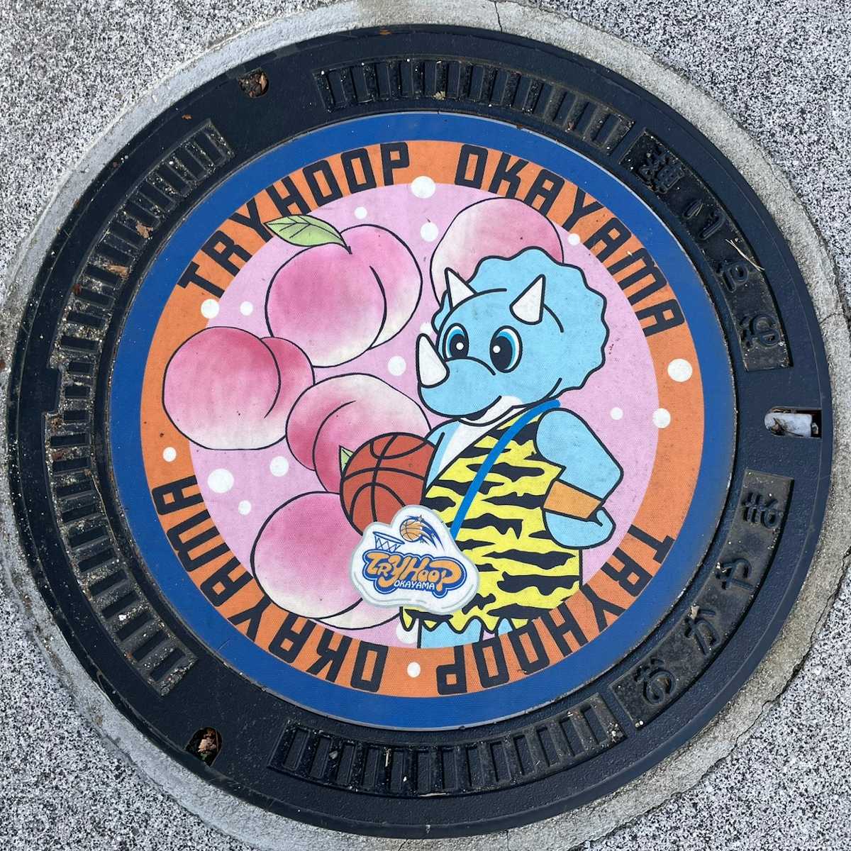 岡山市マンホール