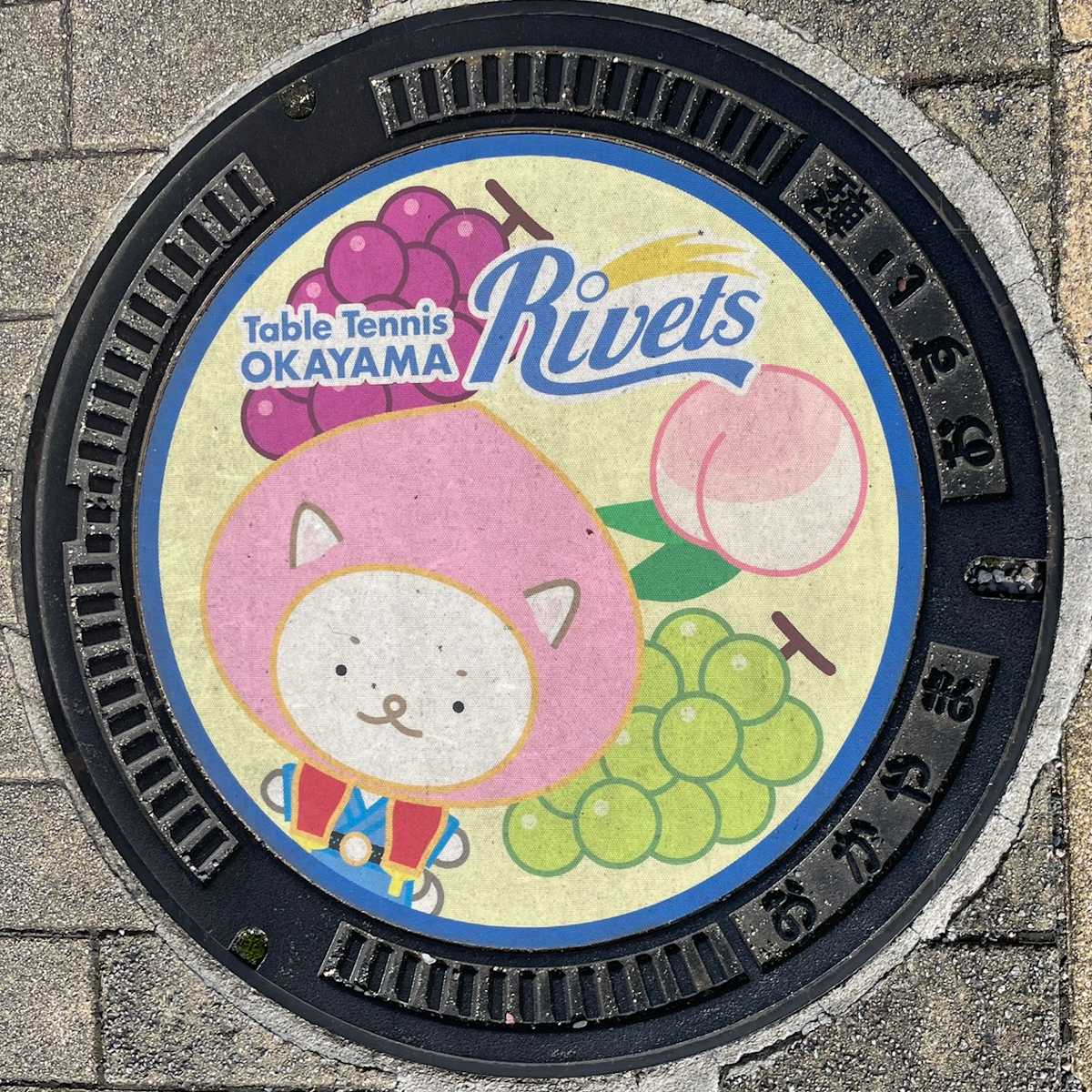 岡山市マンホール