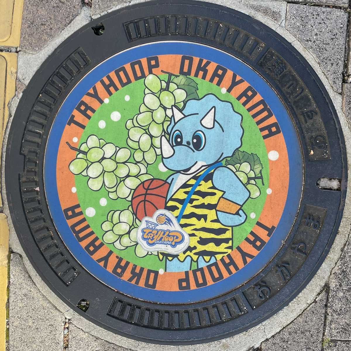 岡山市マンホール