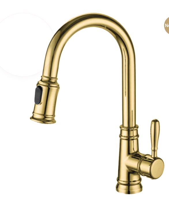 PB Nostalgic Robinet de cuisine avec douchette extractible séparée PB Nostalgic Robinet de cuisine avec douchette extractible séparée