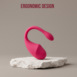 CURVE PERSONAL MASSAGER | APP OPERATED | 9 MODES | PINK | Mobile App Operated | Body Safe Silicone