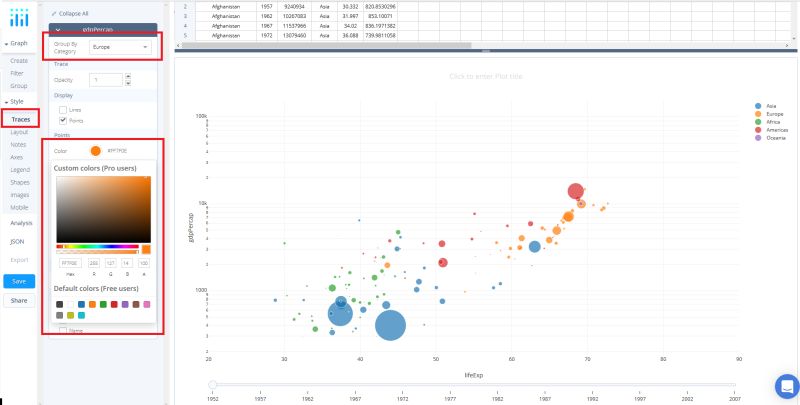 Animations In Chart Studio - Minimal Designs - High Quality Desktop Collection