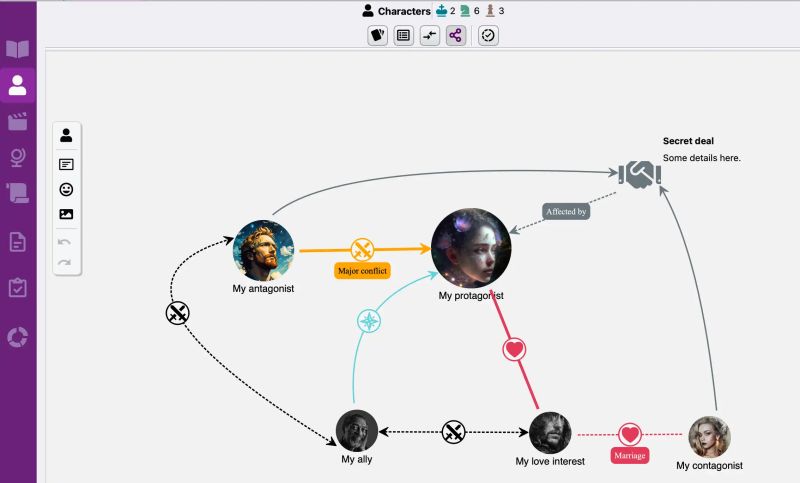 Characters Plotlyst - Best Space Illustrations in Ultra HD