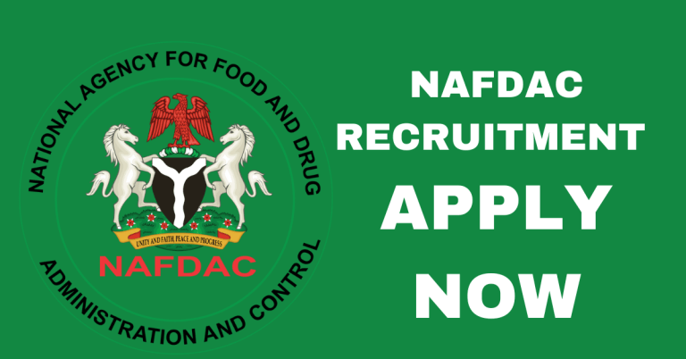 How To Apply For NAFDAC Recruitment 2024 | Application Form Portal
