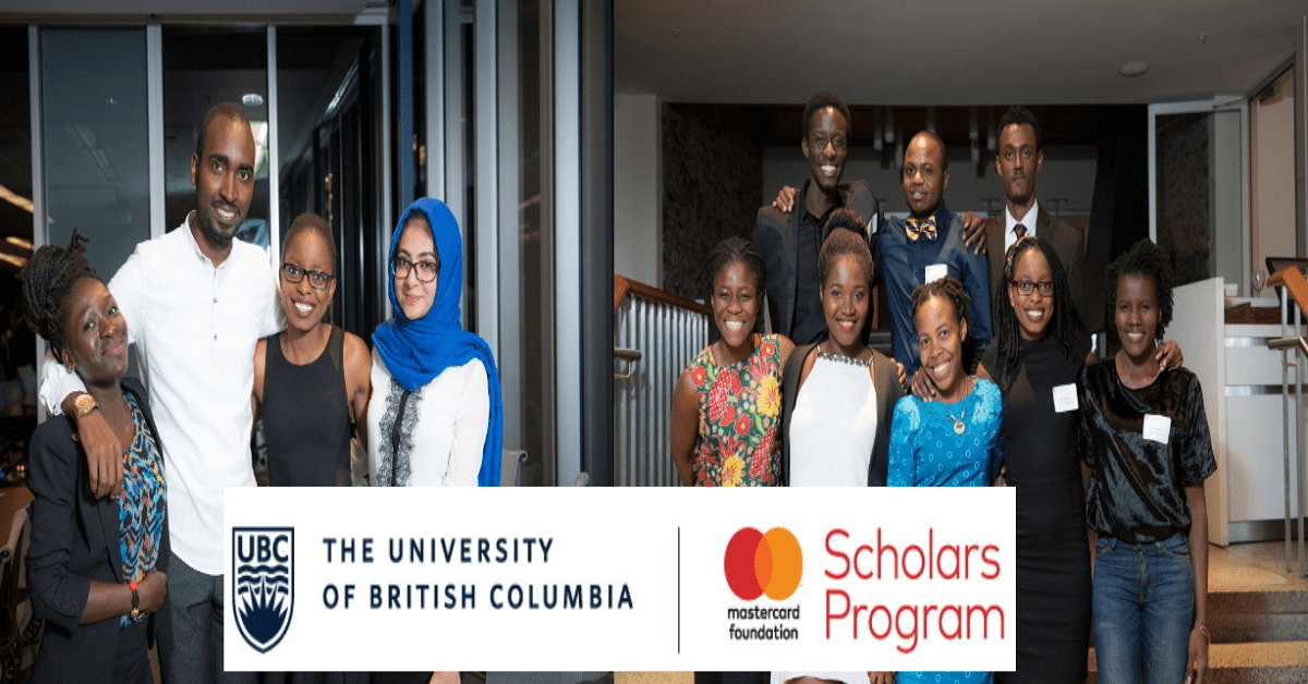 Apply For UBC Mastercard Scholarship 2024/2025 To Study In Canada