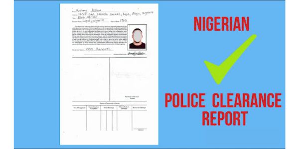 How To Get Nigerian Police Character Certificate Or Report