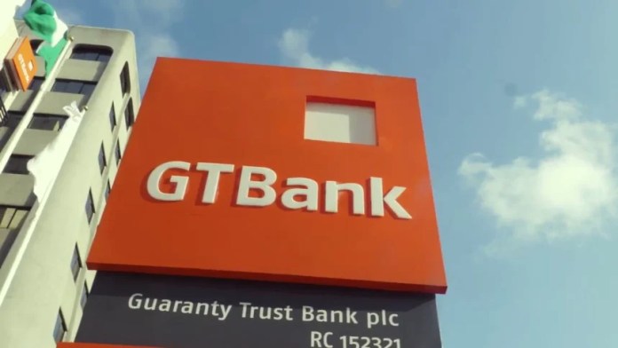 Logo of GTBank, the main subsidiary of GTCO which is listing on the LSE. GTCO logo. T