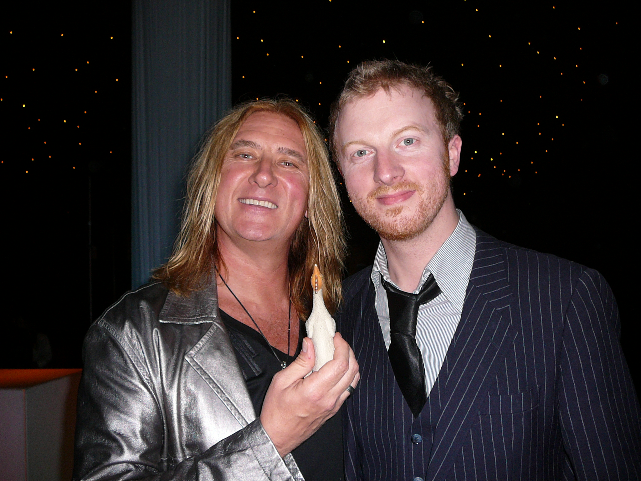 Joe Elliott & Phil Wilkinson. Def Leppard