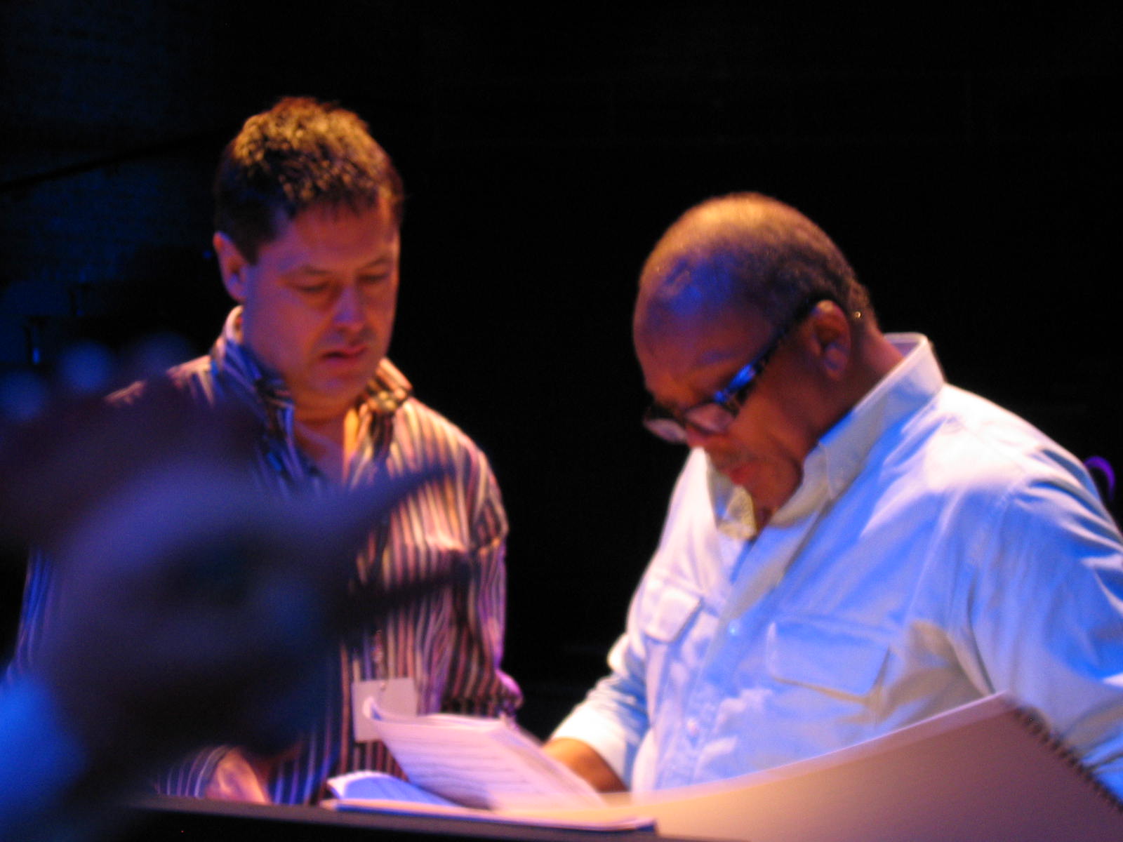 Guy Barker and Quincy Jones