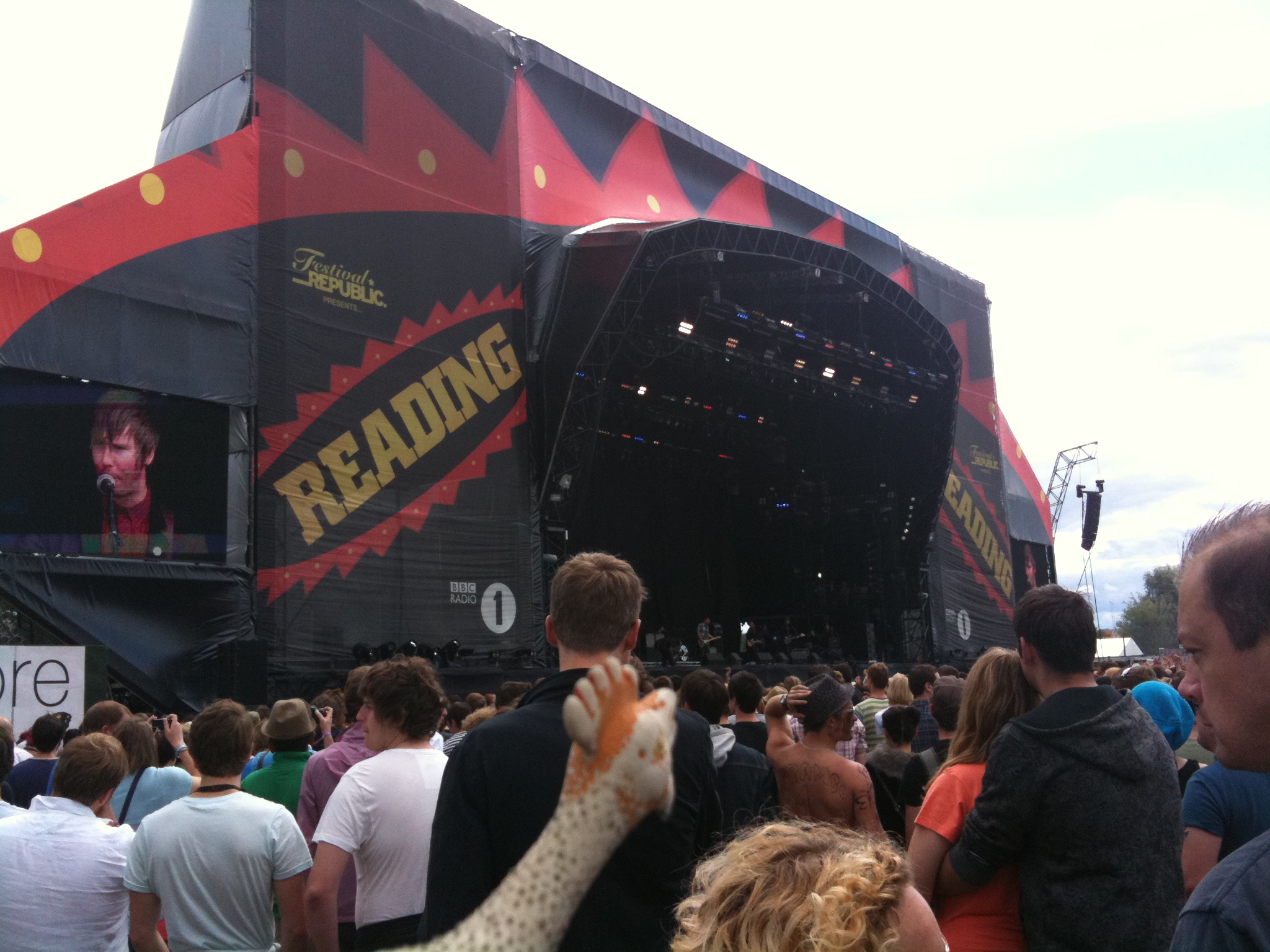 I thought I’d been invited to a literally festival but there were just lots of rock bands playing