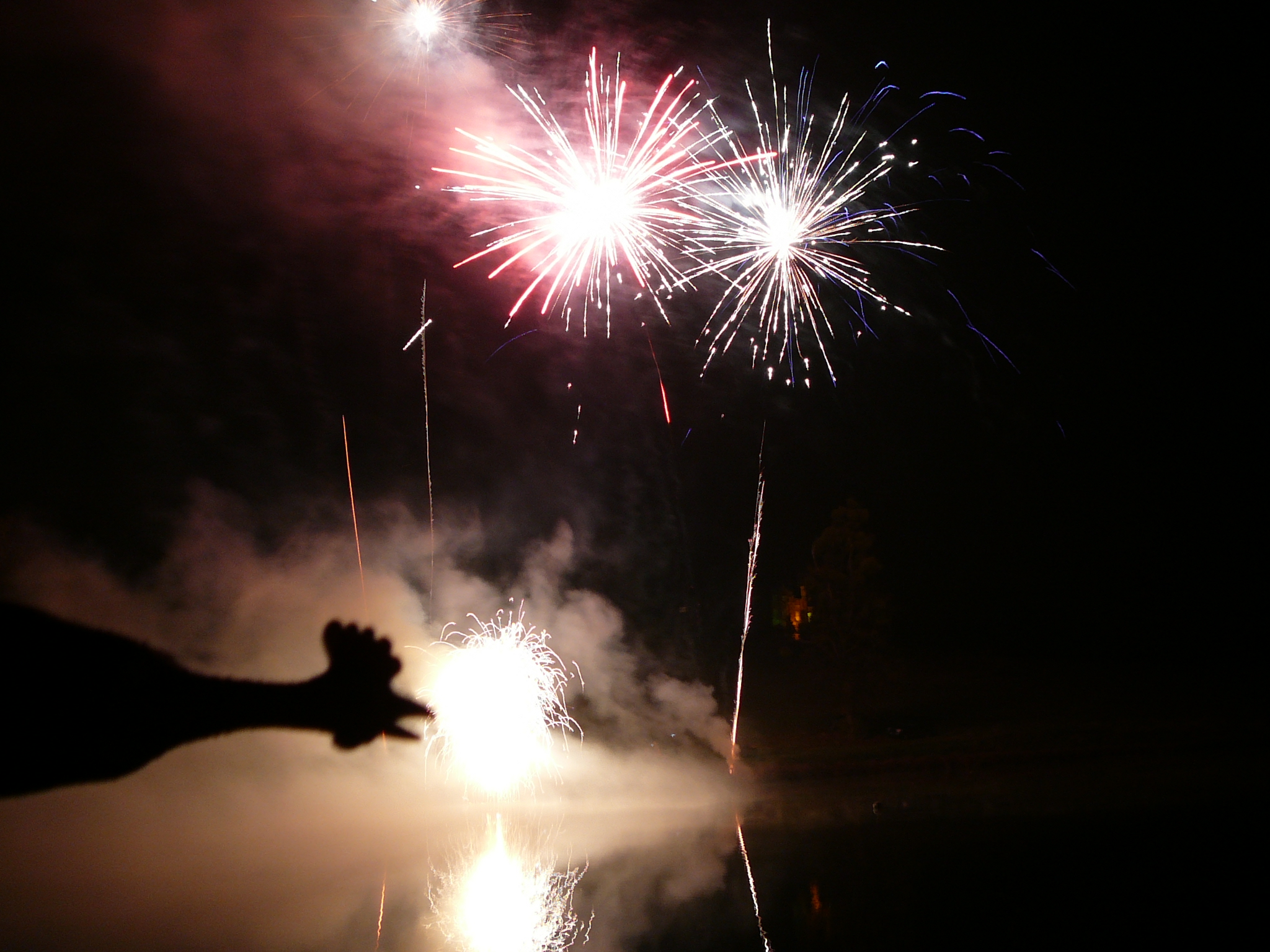 Smoke on the Water The fireworks in the sky