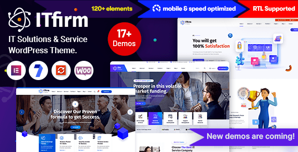 Itfirm - IT Solutions & Services WordPress Theme