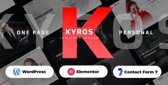 Kyros - Personal Portfolio CV Resume Theme