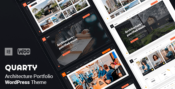 Quarty - Architecture Interior Design WordPress Theme