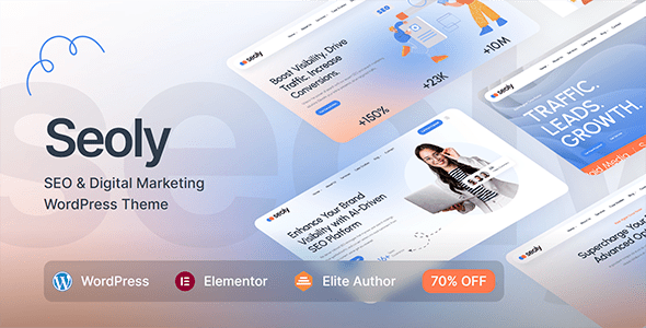 Seoly — SEO & Digital Marketing WordPress Theme