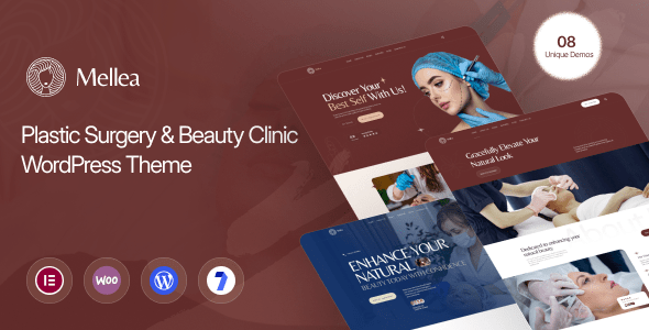 Mellea - Plastic Surgery & Beauty Clinic WordPress