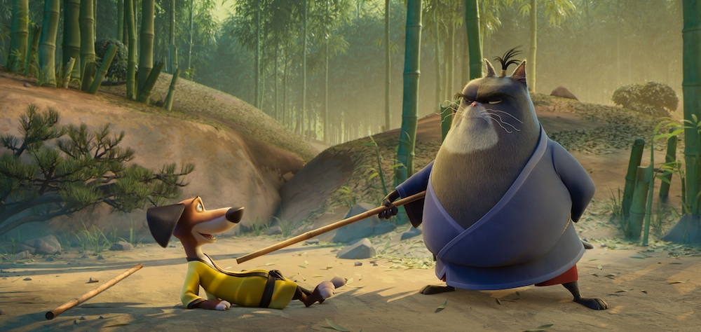 пес самурай и город кошек трейлер на русском языке