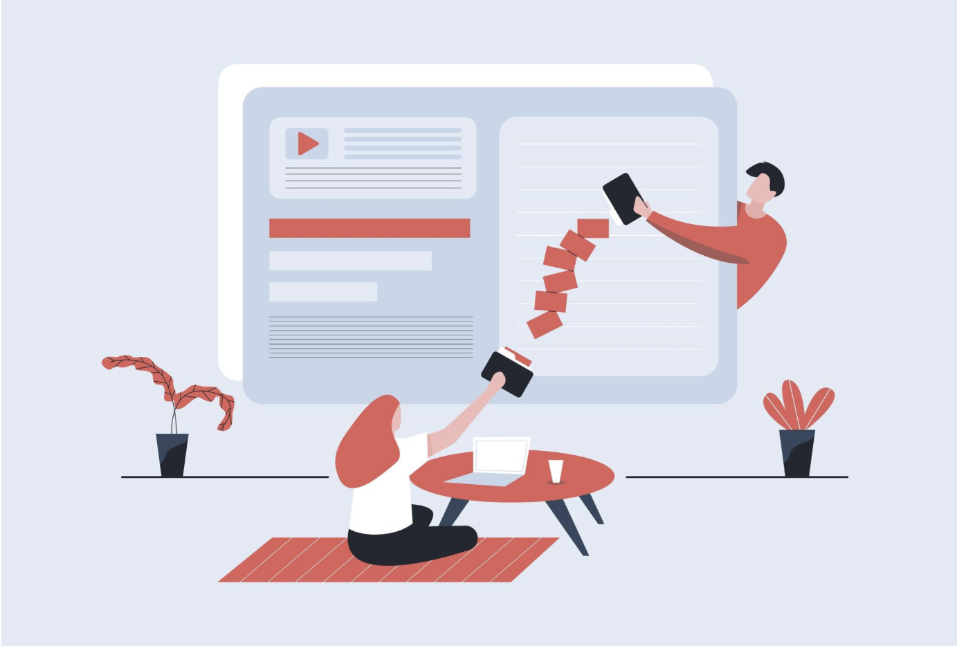 Scroll Behavior to Improve Content Structure