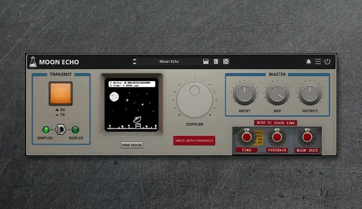 Audiothing Moon Echo Delay Plugin - Best Nature Wallpapers in Desktop