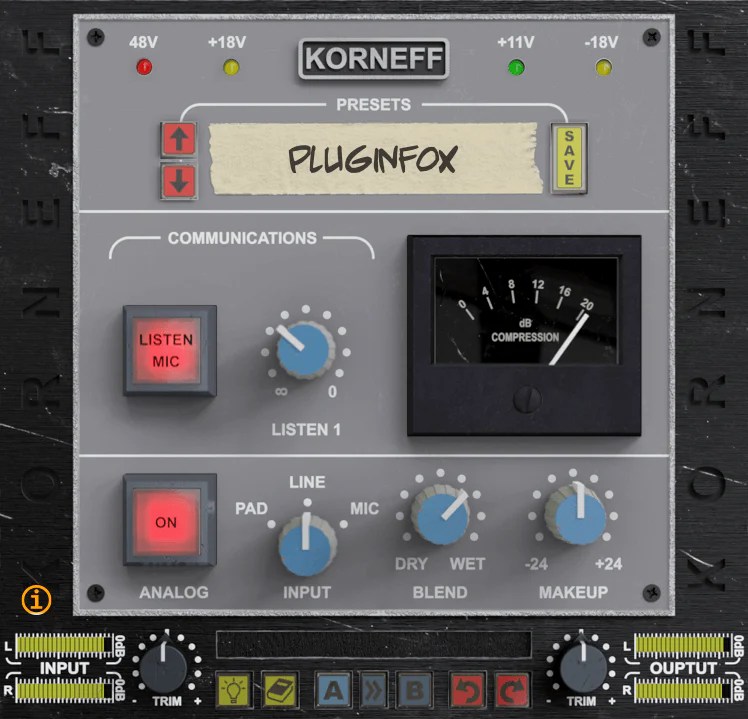 Korneff Audio Talkback Limiter Pluginfox