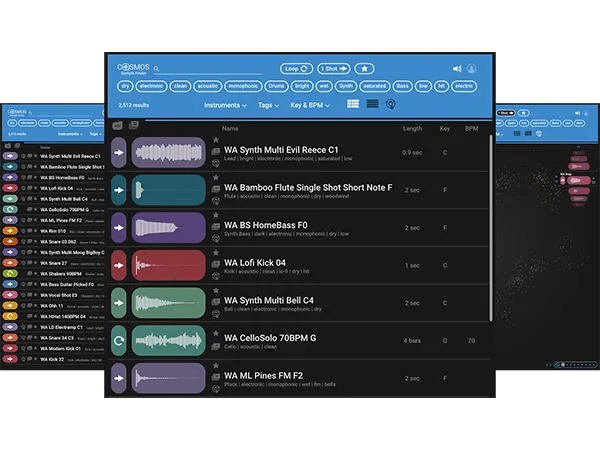 Waves Cosmos Sample Finder Synthtopia - Nature Texture Collection - Ultra HD Quality