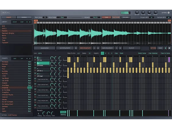 Initial Audio Slice - Best Geometric Arts in High Resolution