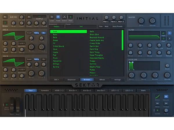 Sektor Categorie Initial Audio - Ultra HD Geometric Picture - Ultra HD