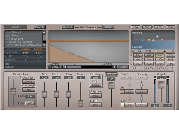 Waves Ir360 Convolution Reverb Sweetspot Music Mark - Mobile Colorful Patterns for Desktop