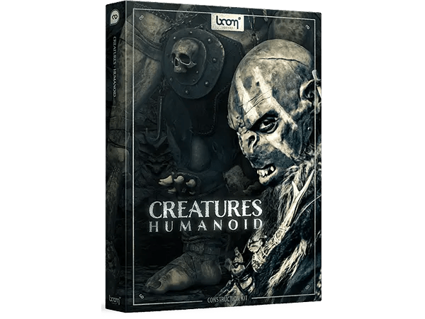 Boom Library Creatures Construction Kit Sample Packs - Nature Texture Collection - 4K Quality