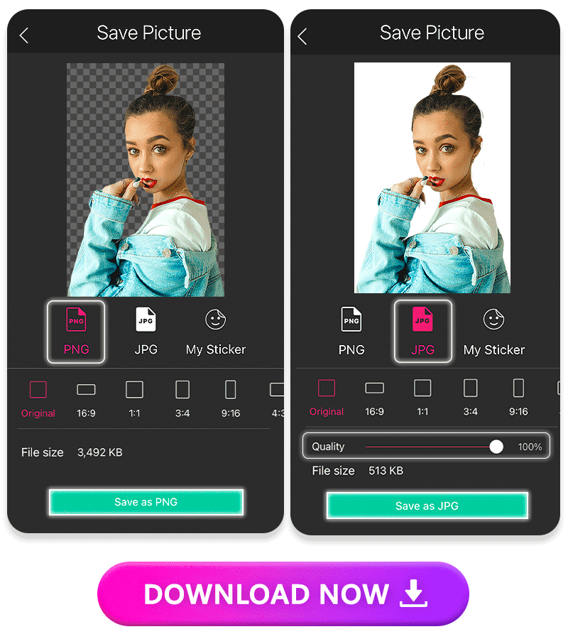 The benefit of png images is that they have the capability for transparency. Convert Jpg To Transparent Png For Free Best Iphone App Perfect