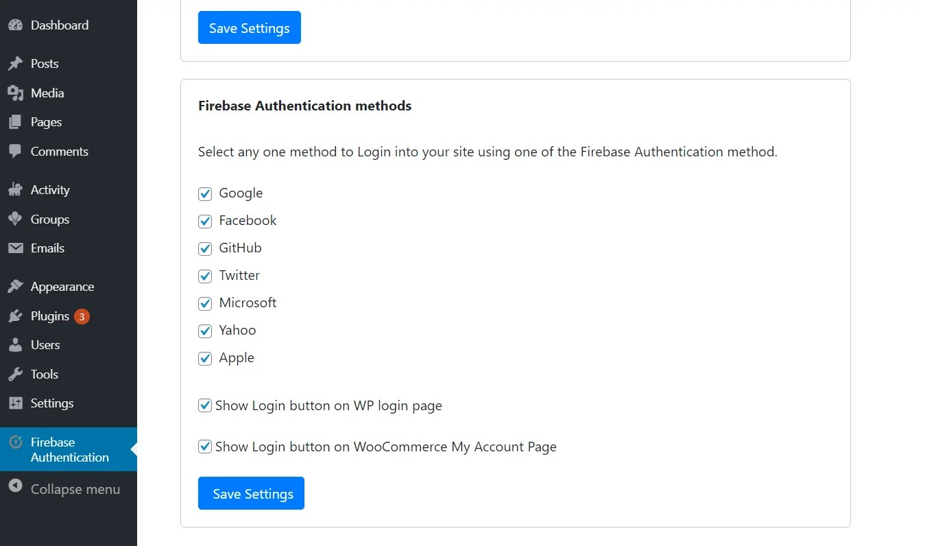 Complete guide to integrate firebase pro plugin for wordpress integration. Firebase Social Login Integration Wordpress Authentication