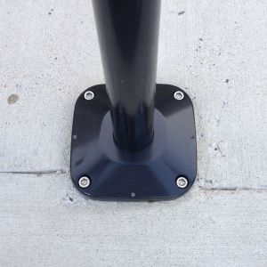 Charging station base repaired.