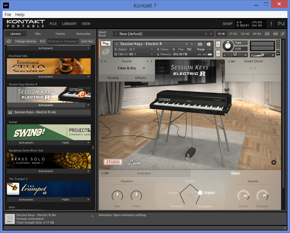 Native Instruments – Kontakt 7.8.1 – PORTABLE (STANDALONE, VST3i