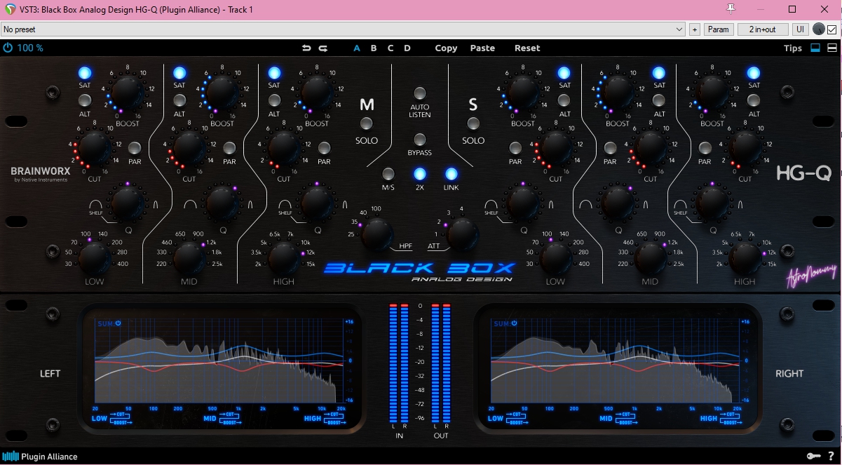 Plugin Alliance – Brainworx Black Box Analog Design HG-Q v1.0.0