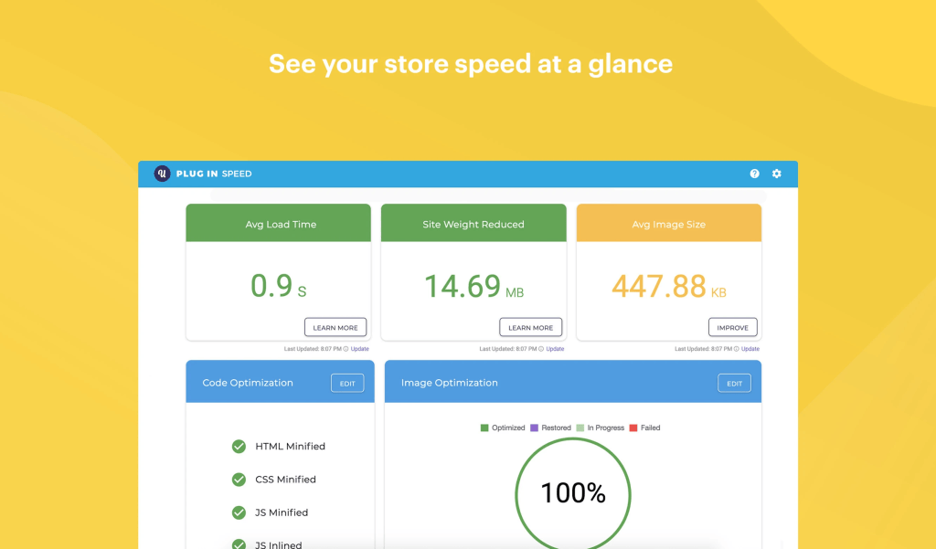 Plug in Speed Optimizer