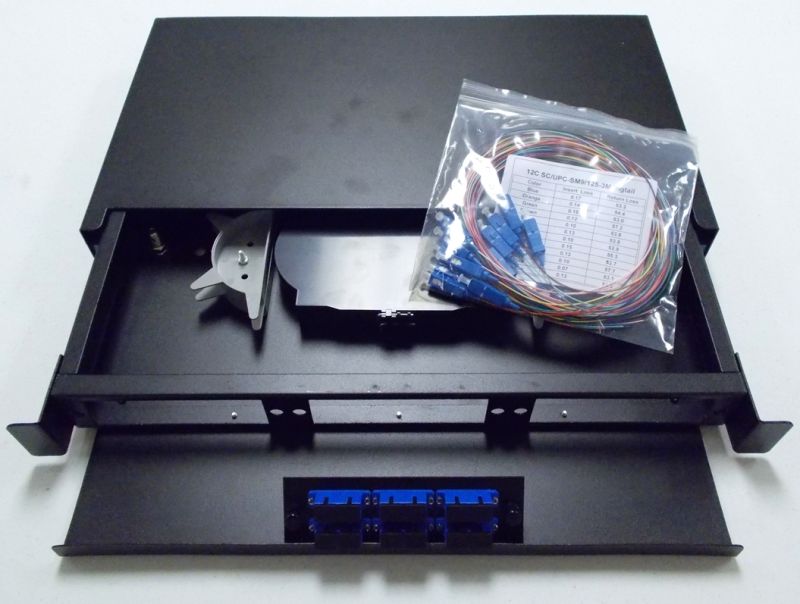 24 Port St Singlemode Loaded Patch Panel Kit Plugsters - Modern Sunset Image - 8K