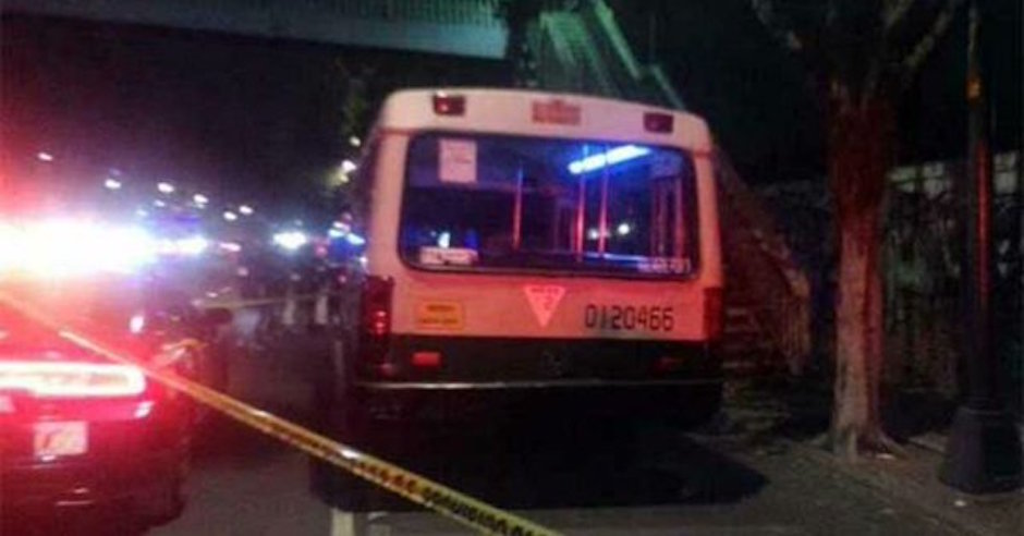 robo con violencia CDMX asaltos microbus