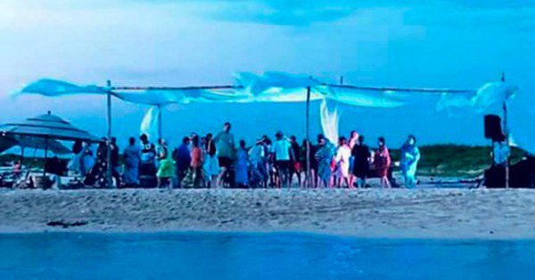 Fiesta de mirreyes mata tortugas marinas en Veracruz