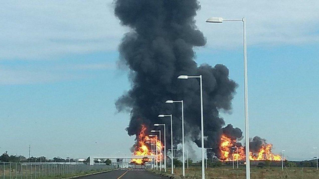 Explota ducto de gas en Celaya, deja dos heridos