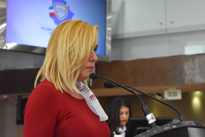 Detienen a diputada de Morena por conducir borracha su compañera agredió a los oficiales durante su proceso de detención