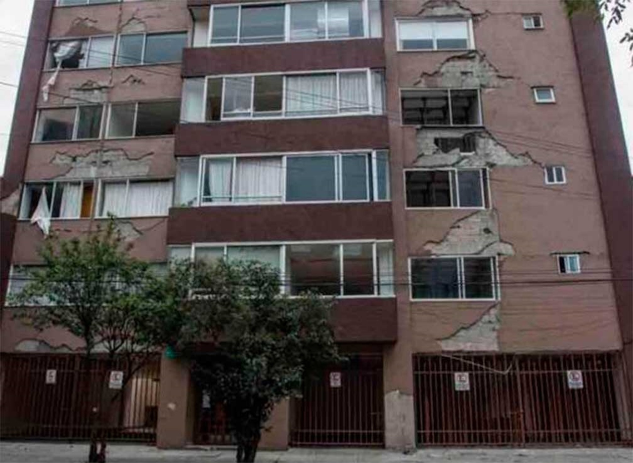 Viviendas que podrían colapsar con un temblor en la CDMX