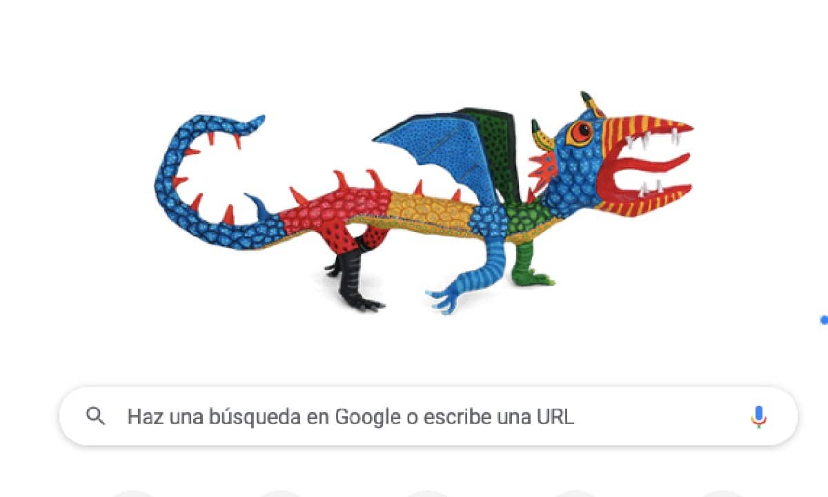 Google Doodle Pedro Linares Creador Alebrije